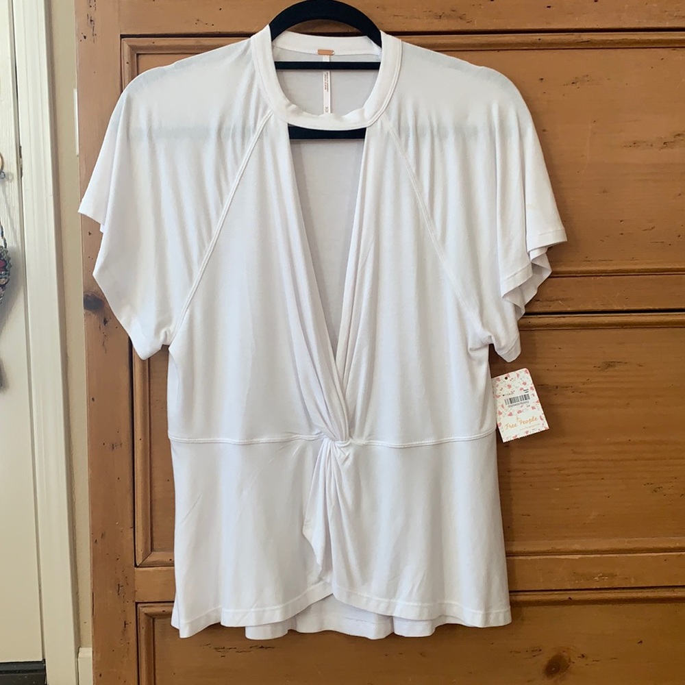 *NEW* Free People “Just a Twist” Keyhole Wrap Top